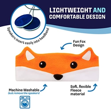 CozyPhones Kids Headphones Soft Fleece Design for Travel