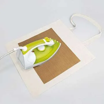 NPBAG Cotton Tote Bags 15" x 16", 15-Pack with Teflon Sheet