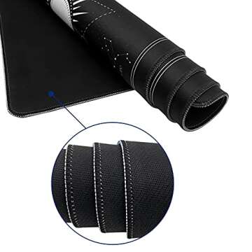 Sosolong King Size Mouse Pad with Moon Phase Print