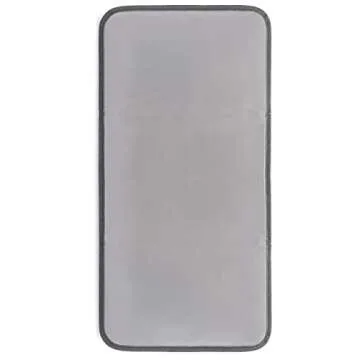 Comfy Cubs Baby Changing Pad Compact Size - Waterproof Diaper Changing Mat with Cushioned Pillow - Soft & Lightweight, Foldable Design for Travel - Stylish Design for Boys and Girls - Sea Blue