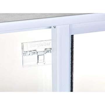 Burglabar for Sliding Door Locks for Sliding Glass Doors & Windows, Child Proof