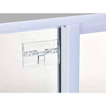 Burglabar for Sliding Door Locks for Sliding Glass Doors & Windows, Child Proof