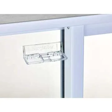 Burglabar for Sliding Door Locks for Sliding Glass Doors & Windows, Child Proof