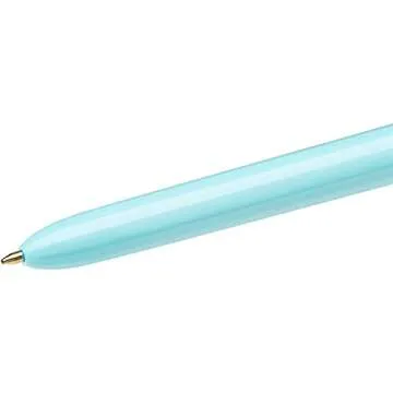 BIC 4-Color Fashion Ball Pen - Vibrant Medium Point Ink