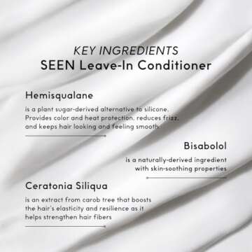 SEEN Fragrance-Free Leave-In Conditioner for All Hair Types