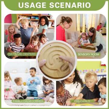 Breathing Board Mindfulness Tools Sensory Board,Mindful Breathing Boards for Social Emotional Learning Calm Down Corner Supplies