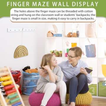 Breathing Board Mindfulness Tools Sensory Board,Mindful Breathing Boards for Social Emotional Learning Calm Down Corner Supplies