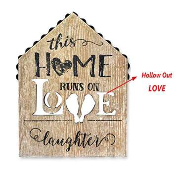 Love Home Mini House Decor - Rustic Charm for All Occasions