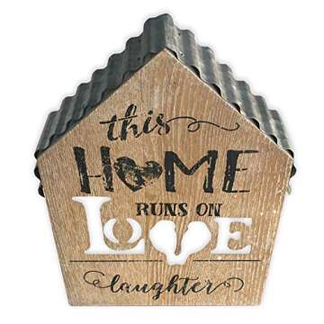 Love Home Mini House Decor - Rustic Charm for All Occasions
