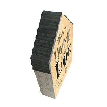 Love Home Mini House Decor - Rustic Charm for All Occasions