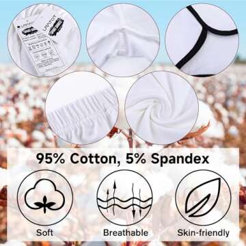 URATOT 4 Pack Yoga Short Pants Cotton Sports Shorts Gym Dance Lounge Shorts Dolphin Running Athletic Shorts for Women