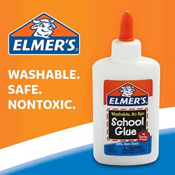 Elmer's Liquid School Glue - Slime & Craft Glue, 24 Count