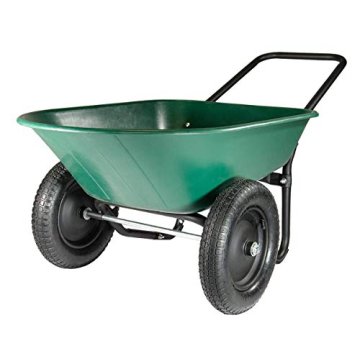 Garden Star 70007 The Original Yard Rover Dual-Wheel Home Garden Wheelbarrow Cart