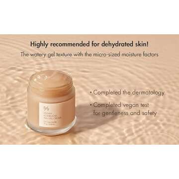 leegeehaam Dr.Ceuracle Vegan Kombucha Tea Gel Cream (75g / 2.64 oz) - Hydrating, Nourishing Korean Skincare with Vegan Fermented Black Tea Complex