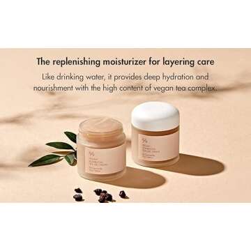 leegeehaam Dr.Ceuracle Vegan Kombucha Tea Gel Cream (75g / 2.64 oz) - Hydrating, Nourishing Korean Skincare with Vegan Fermented Black Tea Complex