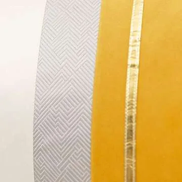 Avigers 20 x 20 Inches Yellow White Gold Leather Striped Patchwork Velvet Cushion Case Luxury Modern Throw Pillow Cover Decorative Pillow for Couch Living Room Bedroom Car