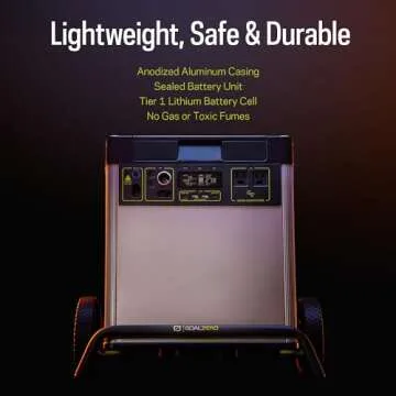 Goal Zero Yeti Portable Power Station - Yeti 6000X w/ 6,071 Watt Hours Battery Capacity, USB Ports, ...