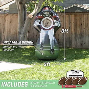 GoSports Inflataman Football Challenge Inflatable Game