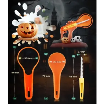 Zuacs Halloween Pumpkin Carving Kit - 2024