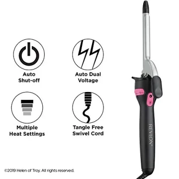 Revlon Triple Ceramic Curling Iron for Smooth Curls
