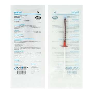 DiaGel for Small Dogs - Fast Relief from Digestive Distress, 1mL