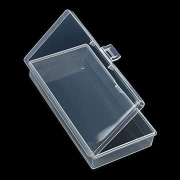 Thintinick Clear Storage Containers - 12 Pack for Crafts