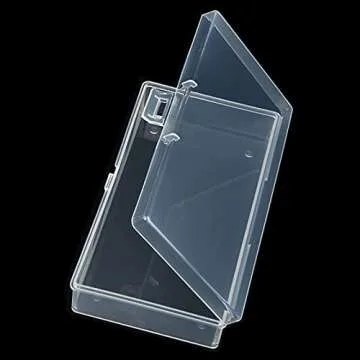 Thintinick Clear Storage Containers - 12 Pack for Crafts