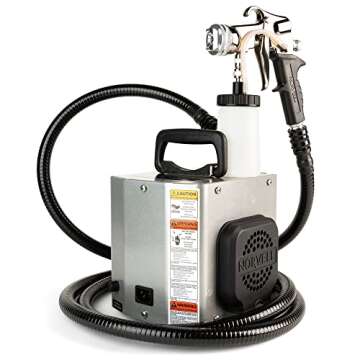 Norvell Mobile Z3000 Professional HVLP System Spray Tan Machine with 10 Foot Hose, Z-Gun Spray Tan G...