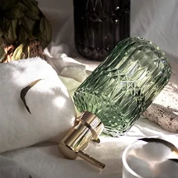 Clear Glass Soap Dispenser with Stylish ABS Pump - EMPO