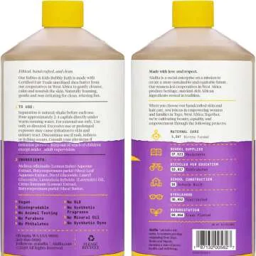 Alaffia Kids Bubble Bath – Vegan & Plant-Based 32 Fl Oz