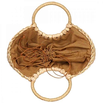 YYW Handwoven Straw Bag for Women – Stylish Summer Tote