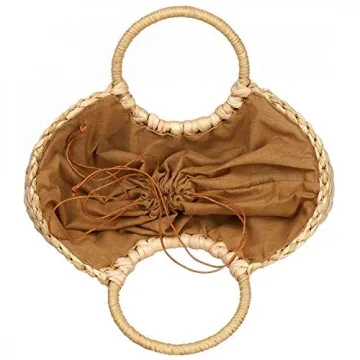 YYW Handwoven Straw Bag for Women – Stylish Summer Tote