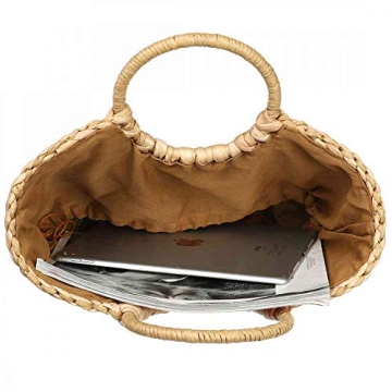 YYW Handwoven Straw Bag for Women – Stylish Summer Tote