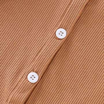 GRNSHTS Newborn Baby Boys Girls Knitted Jumpsuit Unisex Toddler Long Sleeve Solid Color Button Romper Autumn Winter Outfit