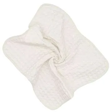 VeraSong Microfiber Kitchen Cleaning Cloth Thick Dish Rags Waffle Weave Washcloths Dish Cloths Ultra Absorbent Odor Free 12inch X 12inch 6 Pack Beige