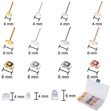BQTQ 2600 Pcs Earring Making Kit for DIY Jewelry