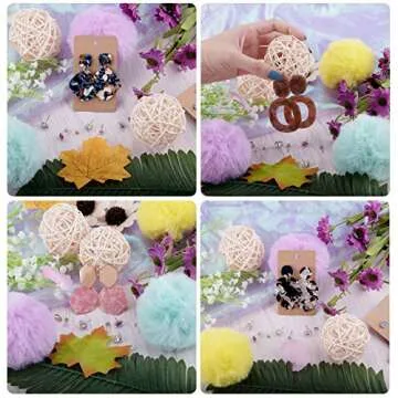 BQTQ 2600 Pcs Earring Making Kit for DIY Jewelry