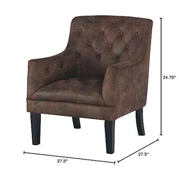 Signature Ashley Drakelle Distressed Accent Chair