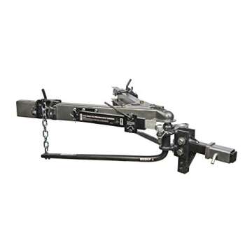 HUSKY TOWING 31997 800LB Weight Distribution Hitch with Sway Control and 2.32'' Ball for Safe Towing...