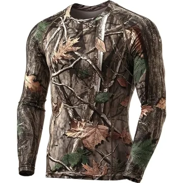 TSLA Men's Thermal Compression Shirt for Ultimate Warmth