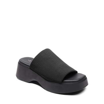 DREAM PAIRS Women's Comfortable Summer Platform Heels