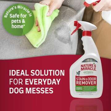 Nature's Miracle Dog Stain and Odor Remover, 32 fl oz Pack