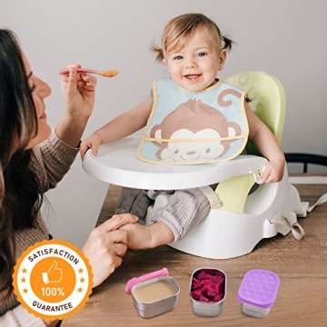 Eco-Friendly Stainless Steel Snack Containers for Kids