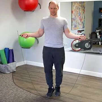 MOB Athletics Ab Roller Wheel Kit - Ab Roller with Speed Jump Rope and Free Knee Pad - Pro Core Training Workout for Men and Women - Home Gym Equipment for Abdominal Exercise