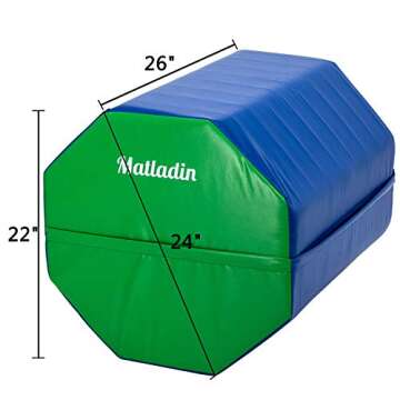 Matladin Gymnastics Octagon Mat for Kids Training
