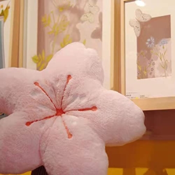 Kawaii Cherry Blossom Pillow for Aesthetic Room Decor