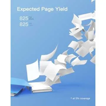 GPC Image Compatible Ink Cartridge Replacement for HP 902XL 902 Ink Cartridges to use with Officejet 6978 6968 6962 6958 6970 6950 6960 Printer Tray (Black, Cyan, Magenta, Yellow, 4 Pack)