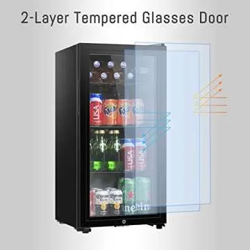 Compact HAILANG Beverage Cooler for Home and Office