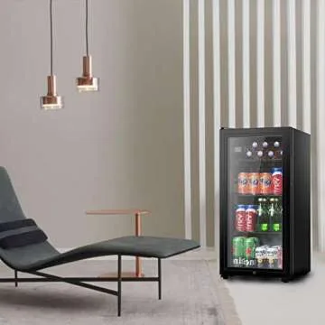 Compact HAILANG Beverage Cooler for Home and Office