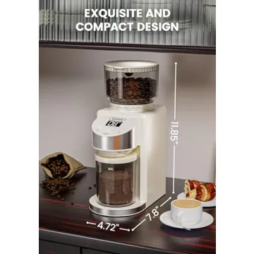 Gevi Electric Burr Coffee Grinder - 35 Grind Settings for All